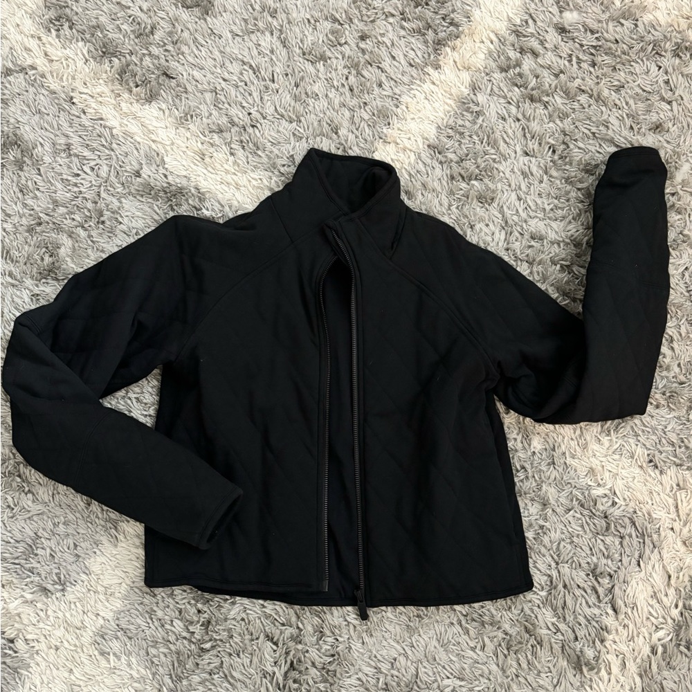 Lululemon Quilted Calm Jacket (Black) (Size 0)
